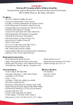 Preview for 7 page of Pyle PFA600BU User Manual