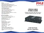 Pyle PFMRA340BB User Manual preview