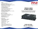 Pyle PFMRA350BW User Manual preview