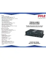 Pyle PFMRA440BB User Manual preview