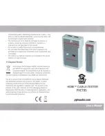 Pyle PHCT85 Manual предпросмотр