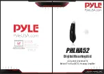 Предварительный просмотр 1 страницы Pyle PHLHA52 Manual