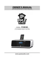 Pyle PHSCI20 Manual preview