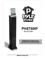 Pyle PHST80IP Owner'S Manual preview