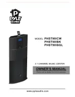 Preview for 1 page of Pyle PHST90IBGL Owner'S Manual