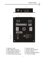 Preview for 3 page of Pyle PK15SBA Operating Manual