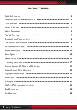 Preview for 2 page of Pyle PKRK270BT User Manual