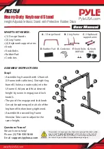 Preview for 1 page of Pyle PKST58 User Manual