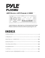 Pyle PL95MU Manual preview