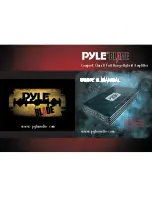 Pyle PLBA330FRD Manual предпросмотр