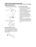 Предварительный просмотр 6 страницы Pyle PLCD11MRKT Owner'S Manual