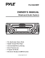 Preview for 1 page of Pyle PLCD22MRP Owner'S Manual