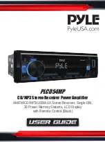 Preview for 1 page of Pyle PLCD54MP User Manual