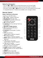 Preview for 9 page of Pyle PLCD54MP User Manual