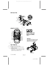 Предварительный просмотр 6 страницы Pyle PLCD68MP3 Owner'S Manual