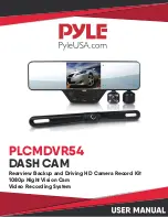 Preview for 1 page of Pyle PLCMDVR54 User Manual