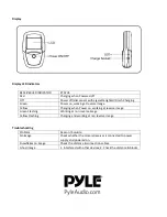 Предварительный просмотр 5 страницы Pyle PLCMH5 Product Manual