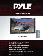 Preview for 1 page of Pyle PLD89MU Owner'S Manual