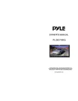 Pyle PLDD75BG Owner'S Manual предпросмотр