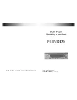 Pyle PLDVD120 Operating Instructions Manual preview
