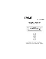 Предварительный просмотр 1 страницы Pyle PLDVD138 Owner'S Manual