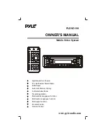 Предварительный просмотр 1 страницы Pyle PLDVD198 Owner'S Manual