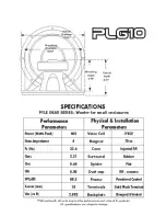 Preview for 3 page of Pyle PLG10 Specifications