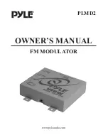 Pyle PLMD2 Owner'S Manual preview