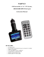 Pyle PLMP3C1 Instruction Manual preview