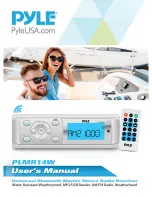 Pyle PLMR14W User Manual preview