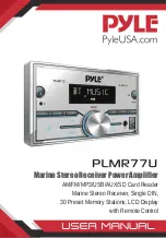 Preview for 1 page of Pyle PLMR77U User Manual