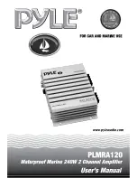 Preview for 1 page of Pyle PLMRA120 User Manual