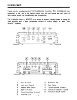 Preview for 3 page of Pyle PLMRA200 User Manual