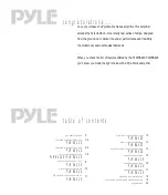 Preview for 2 page of Pyle PLMRA220 User Manual