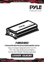 Pyle PLMRC300X2 User Manual preview