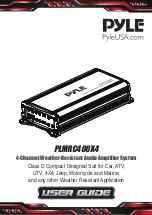 Pyle PLMRC400X4 User Manual preview