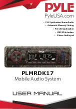 Preview for 1 page of Pyle PLMRDK17 User Manual