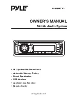 Pyle PLMRKT33 Owner'S Manual preview