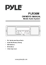 Pyle PLR36M Owner'S Manual preview