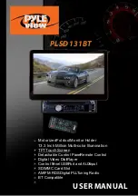 Pyle PLSD131BT User Manual preview