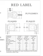 Предварительный просмотр 1 страницы Pyle PLSQ10D Specifications