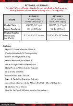 Preview for 14 page of Pyle PLTV1053 User Manual