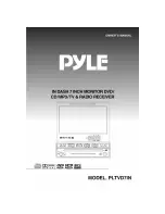 Preview for 1 page of Pyle PLTVD7IN PLTVD7IN Owner'S Manual