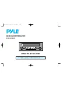 Pyle PLVCP Operating Instructions Manual preview