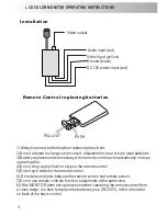 Preview for 4 page of Pyle PLVSHR6 Operating Instructions Manual