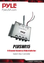 Preview for 1 page of Pyle PLVSWI15 User Manual