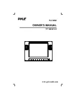 Preview for 1 page of Pyle PLVW8M Owner'S Manual