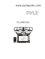 Preview for 1 page of Pyle PLVWR7200 User Manual