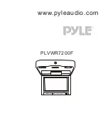 Pyle PLVWR7200F User Manual preview