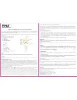 Preview for 1 page of Pyle PMD24 Manual